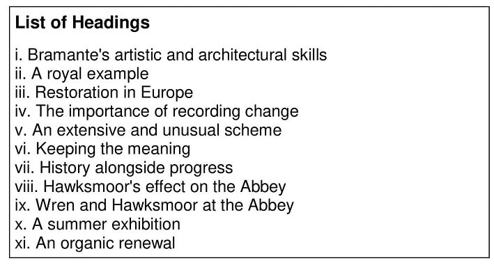 900 Years The Restorations Of Westminster Abbey - 0006