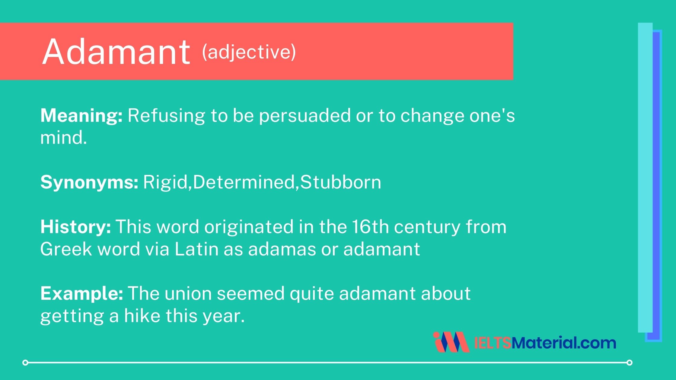 Word – Adamant