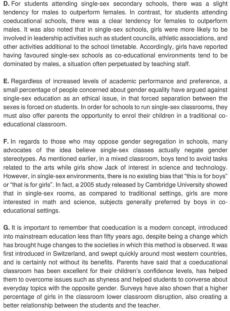 Co-Educational Versus Single-Sex Classrooms_1