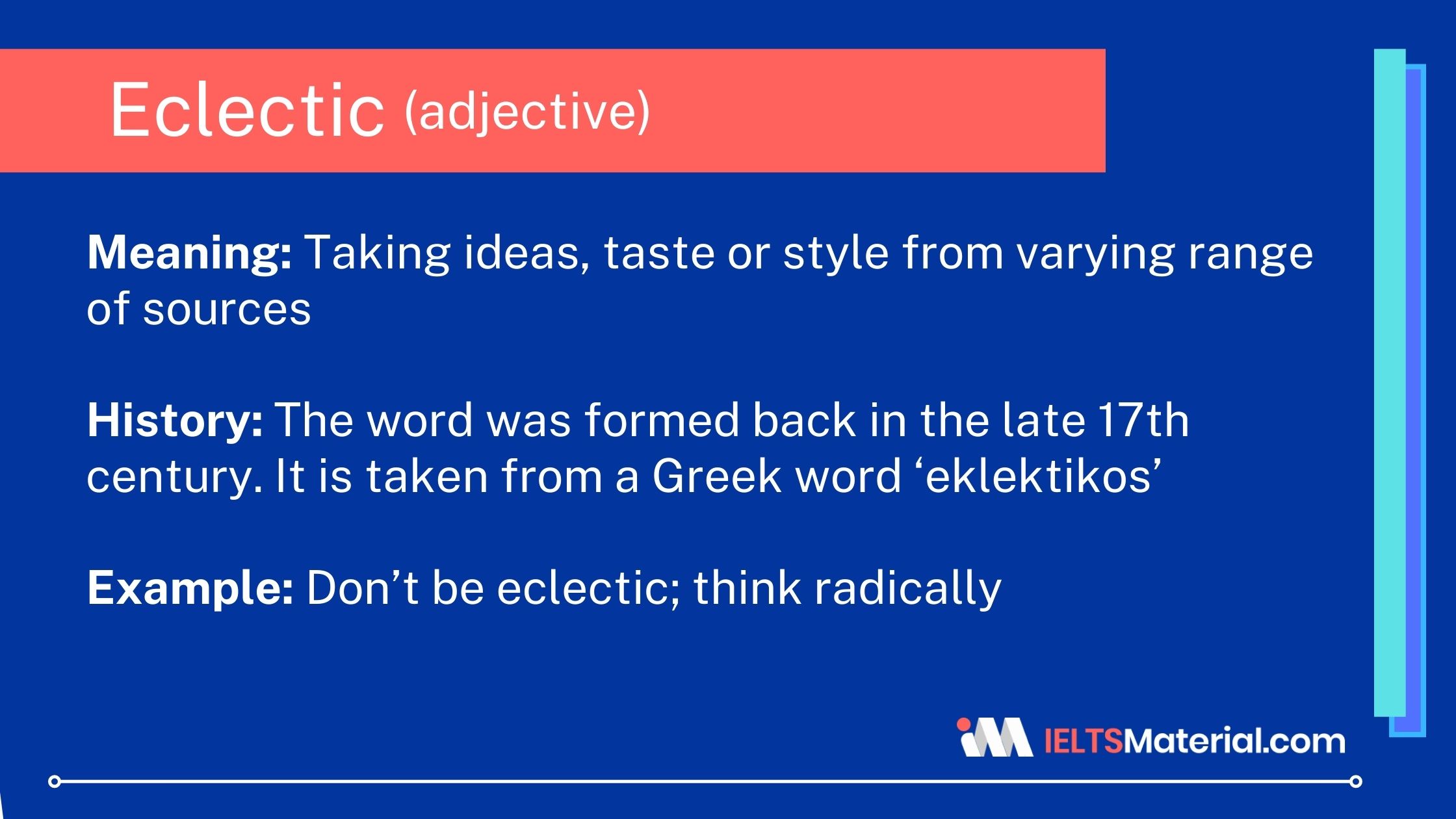 Word – Eclectic