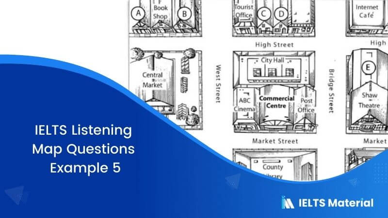 IELTS Listening Map Questions | Example 5