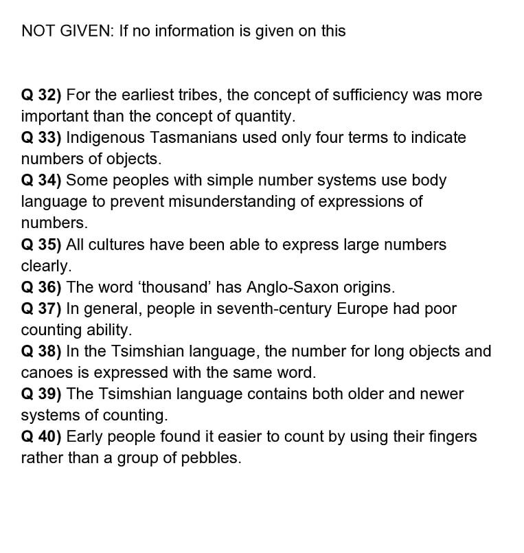 numeric reading answers 5