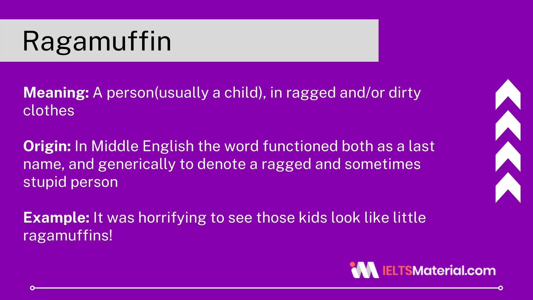 Word – Ragamuffin